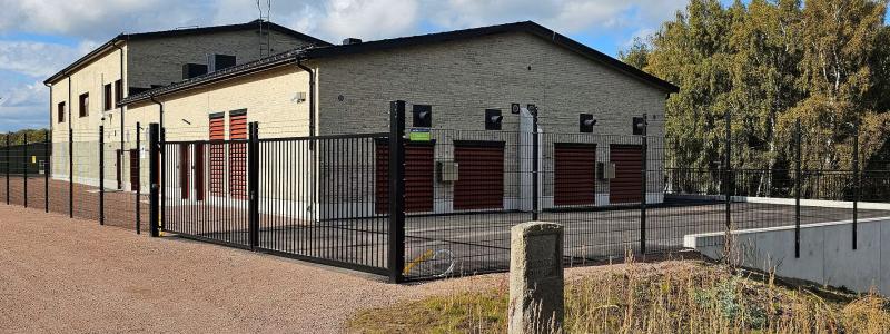 Pyntens nya pumpstation i Hammarslund. Foto: Kristianstads kommun