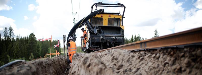 Rekordnivåer av järnvägsinvesteringar ses som en viktig möjlighet för framtiden, enligt vd Mattias Remahl. Foto: Railcare