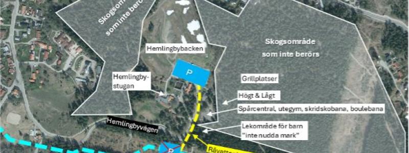 Vattenledningarna ger nya möjligheter för Hemlingby. Bild: Gästrike Vatten