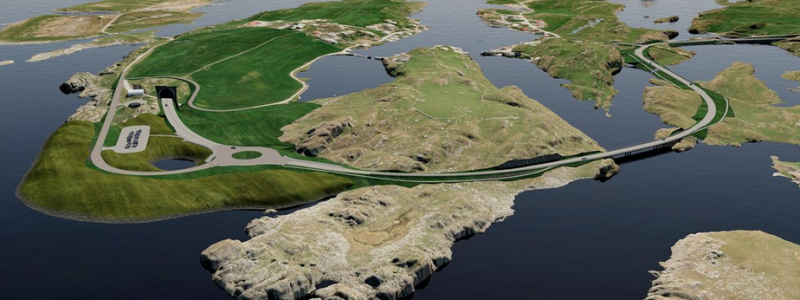 I sydvästra Norge projekterar Norconsult världens djupaste och längsta undervattensvägtunnel. Bild:  Norconsult