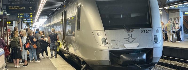 Minskat förtroende för både SJ och Trafikverket. Foto: Stina Wickenberg