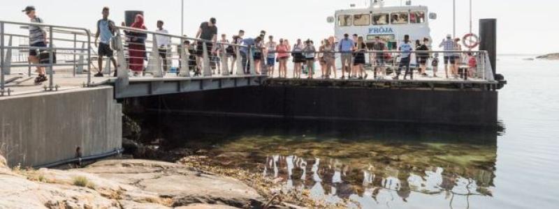 Alla bryggor i Södra skärgården får behålla direktförbindelsen till Saltholmen när Västtrafik förändrar trafiken 2027. Foto: Västtrafik