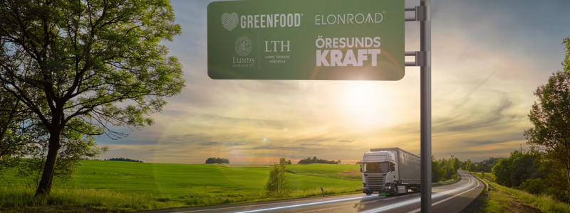 Effektivt laddkoncept ska installeras på logistikterminaler. Foto: Greenfood