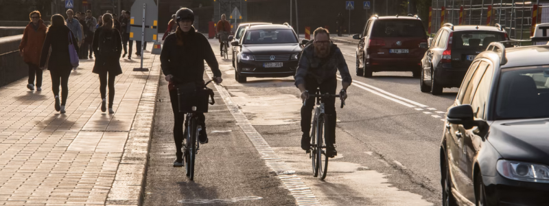 Infrastrukturplanen bidrar inte i tillräckligt stor utsträckning till finansiering av cykelinfrastruktur. Foto: Sten-Åke Stenberg