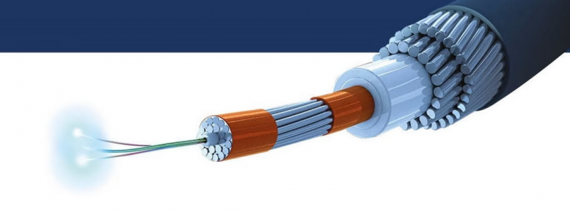 Fiberkabel som används i läcksökningsprojektet. Bild: Fluves