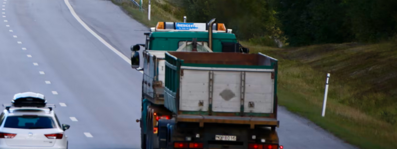 Västerbotten tar nästa steg i omställningen av tunga fordon. Foto Mårten Edberg