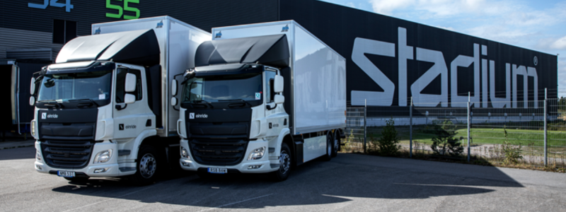 Enride ser en kraftig efterfrågan på elektrifiering och digitalisering av tunga transporter. Foto: Stadium