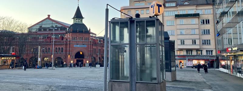 SL har rustat Östermalmstorgs tunnelbanestation för 50 år framåt. Foto: SL