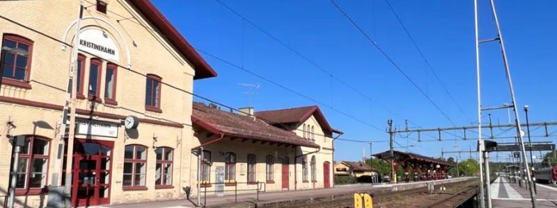 Kristinehamns station. Foto Trafikverket