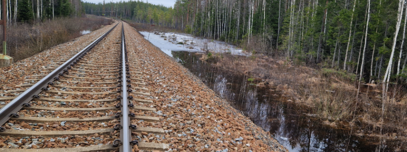 Järnvägen Gävle–Ockelbo byggs om för högre belastning