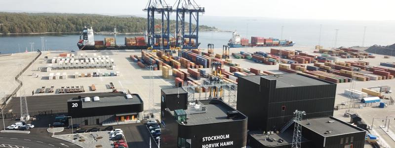 Stockholm Norvik Hamn Foto: Stockholms Hamnar