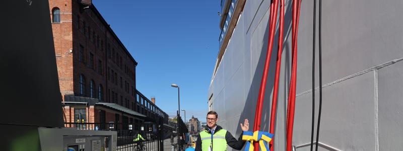 Invigningen i Stockholm Foto: Stockholms Hamnar Byline: Ports of Stockholm