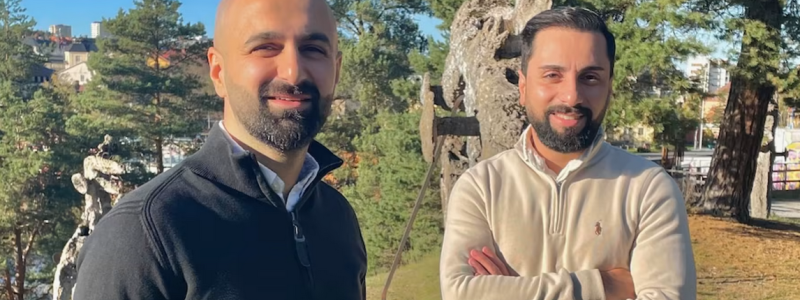 George Touma och Elias Sharro, välkomnar fler till bolaget. Foto: Structor