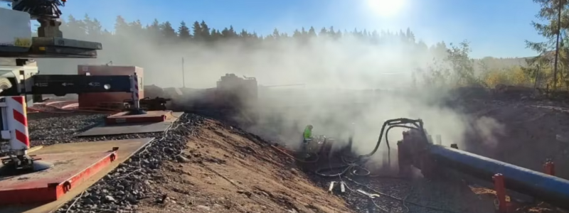 Styrud medverkar med schaktfria lösningar på vissa delsträckor. Foto: Styrud
