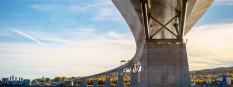 Nu inleds underhållsarbeten på Sundsvallsbron, Foto Trafikverket