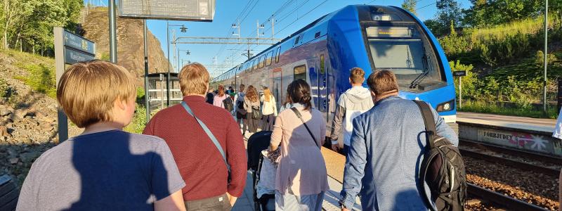 Allt fler återvänder till kollektivtrafiken. Foto: Svensk Kollektivtrafik