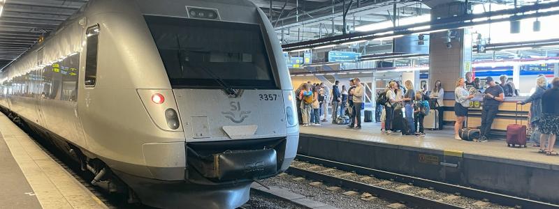 X2000 Stockholms Central berg
