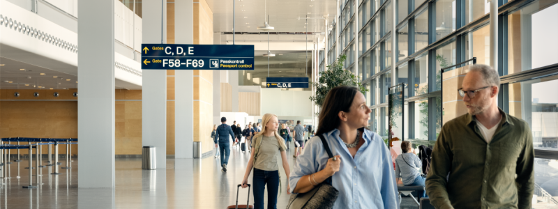 Arlanda - Terminal 5 Fotograf: Kalle Sanner/Swedavia