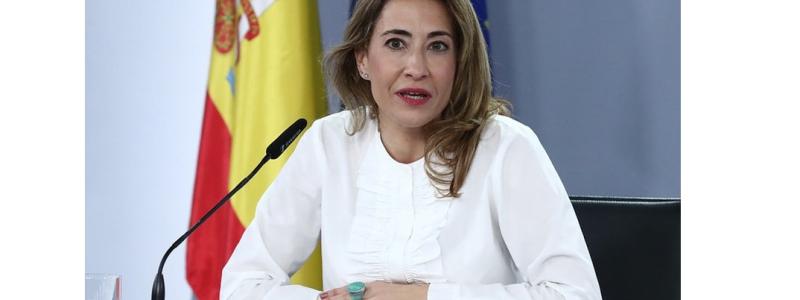 Raquel Sánchez, Spaniens transportminister. Foto: La Moncloa – Gobierno de España