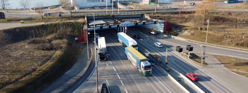 Tingstadstunneln. Foto: Trafik Göteborg