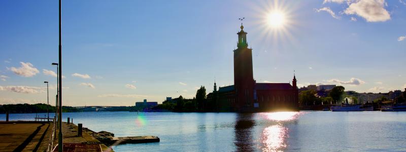 Pendelbåtslinjen mellan Ekerö och Stockholm, planeras att utgå från Klara Mälarstrand i centrala Stockholm. Foto: Nicolas Nezzo Unsplash