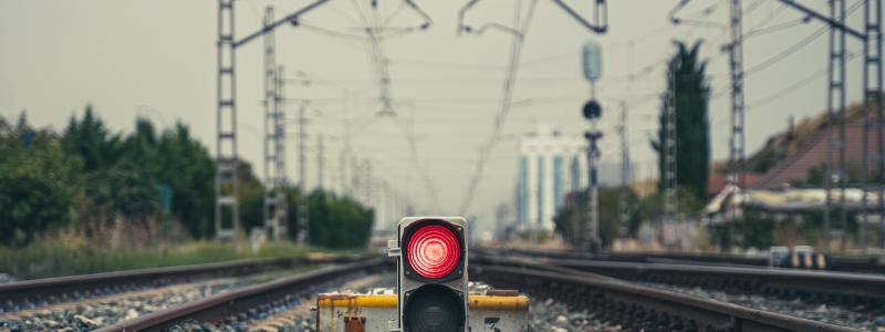 Järnvägssignal Foto: dayso /unsplash