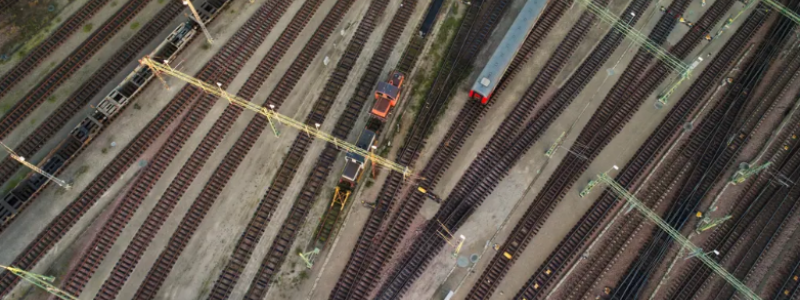 Spår som pekar mot en ökad operativ förmåga Foto: Trafikverket