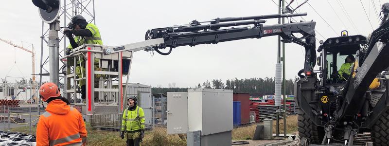 Triss i nya projekt längs spåret för Omexom. Foto: Omexom