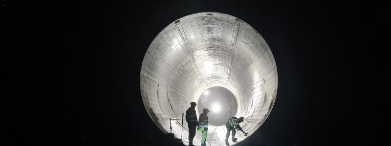 Tunnelarbete Gullmarsplan Foto: Region Stockholm