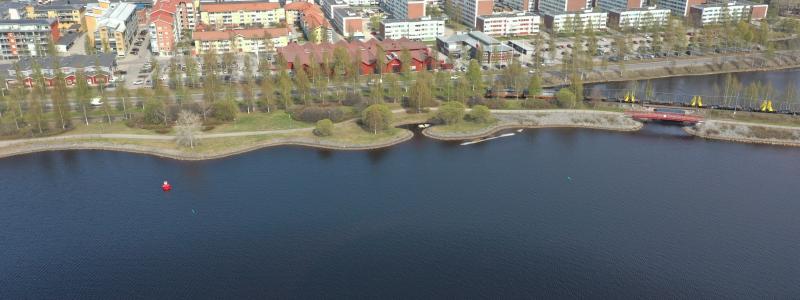 Tyréns projekterar Norrbotniabanan genom centrala Piteå. Foto: Trafikverket