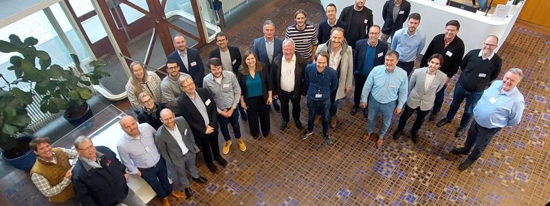 UAS nätverksmöte i Amsterdam. Foto: Skellefteå Science City