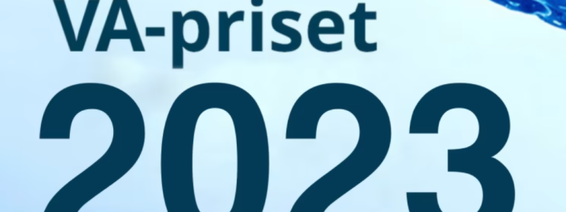 Nu är det dags att nominera din kandidat till VA-priset 2023. Bild: VA-Branschen i samverkan