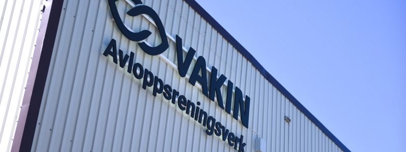 Nordmalings avloppsreningsverk. Foto: Vakin