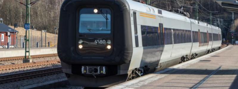 Banarbeten påverkar tågtrafiken i påsk. Foto: Hallandstrafiken