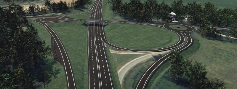 E20 Muggebo-Tjos. Bild: Trafikverket