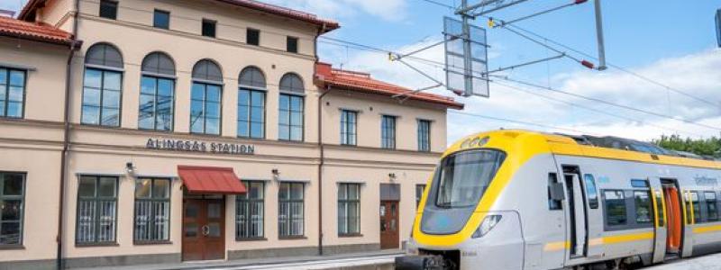 Alingsås station. Simmon Otieno Okongo/VGR