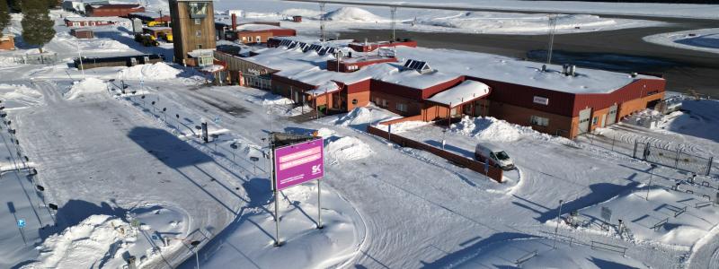 Skellefteå Airport Foto: Skellefteå Science City