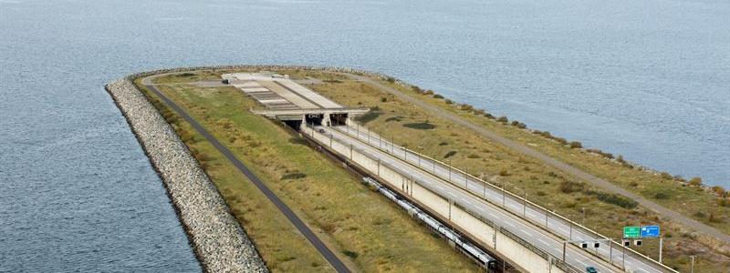 60 miljoner danska kronor har avsatts för stormflodssäkring av Öresundsförbindelsen. Foto: Öresundsbrokonsortiet