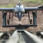 Flygande spaning genomförs med hjälp av drönare från TUAV (Tactical Unmanned Aerial Vehicle).  Pressbild: Mats Nyström/Combat Camera/Försvarsmakten