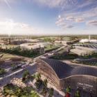 Umeå Eco Industrial Park. Illustration: Belatchew Arkitekter