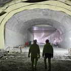 Betongtråget är cirka 600 meter och betongtunneln är cirka 200 meter långt. Foto: Trafikverket