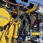 Automatiskt underhåll på järnvägen. Foto: Kredit: Plasser & Theurer
