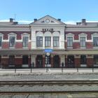 Eksjö station utmed Nässjö-Oskarshamns järnväg. Foto: Leffe00/https://commons.wikimedia.org/wiki/File:Eksj%C3%B6_station.JPG?uselang=sv