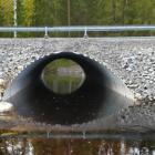 Faunapassage i vatten. Foto: Trafikverket