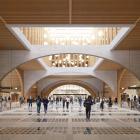 interiör nya stationshallen. Jernhusen rendering Göteborg Grand Central. Fotograf: Reiulf Ramstad Arkitekter för Jernhusen