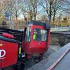 Genom styrd borrning förbereder VA SYD för en ny dricksvattenledning till det nya Stadionområdet i Malmö. Foto: VaSyd