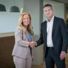 Karin Eriksson och Joachim Nordin. Foto: OKQ8