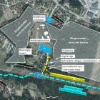 Karta över Hemlingby friluftsområde. Bild: Gästrike Vatten