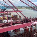 Göteborgs containerterminal växer med nya sjölinjer och rekord i gods- och järnvägsvolymer. Foto: APM Terminals Gothenburg