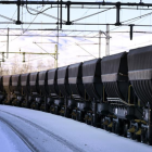 Kontaktledningar byts ut på Malmbanan mellan Boden och Gällivare. Foto: Arkivbild